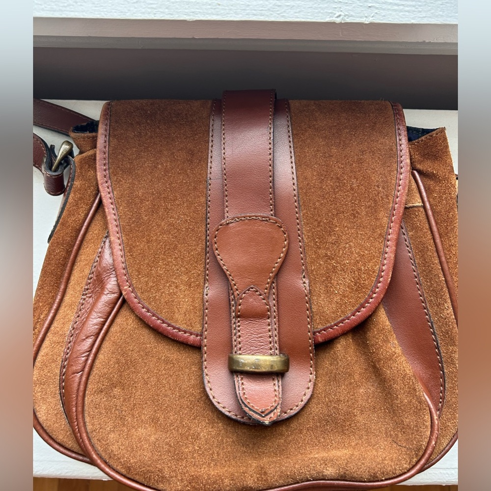 Ferreti Italian leather crossbody bag